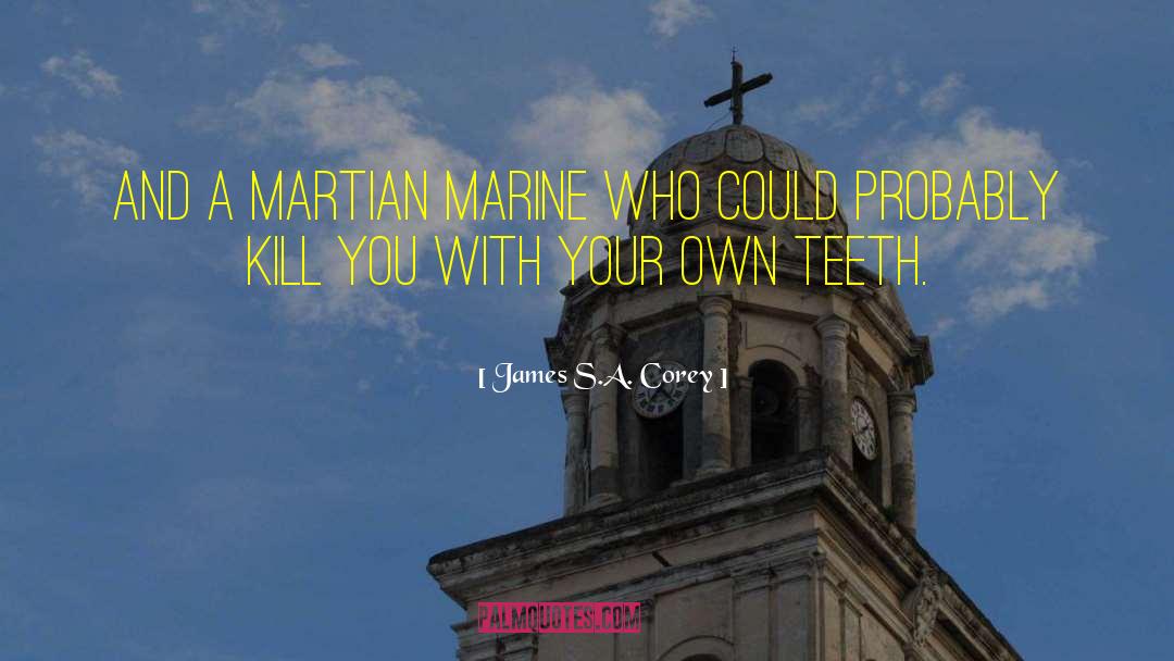 Marine Sniper quotes by James S.A. Corey