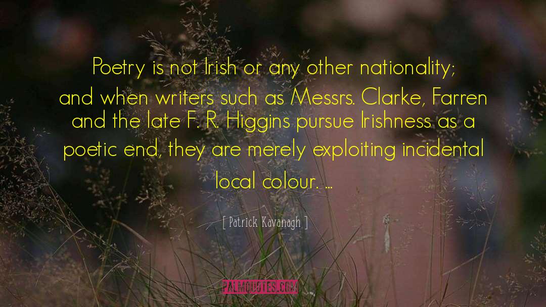 Marisa Clarke quotes by Patrick Kavanagh