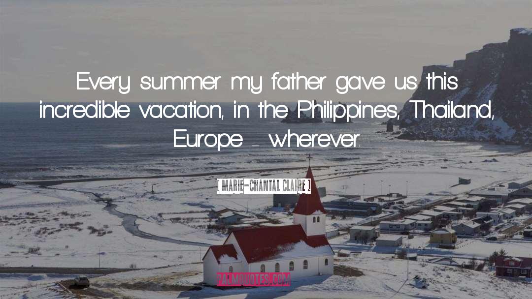 Maritas Philippines quotes by Marie-Chantal Claire