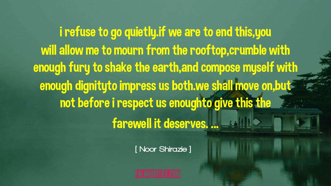 Maritime Farewell quotes by Noor Shirazie