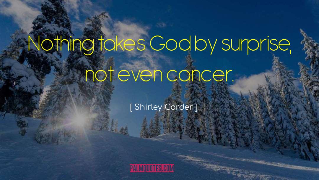Marjolein Cancer quotes by Shirley Corder