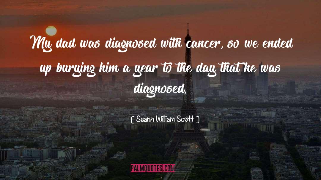 Marjolein Cancer quotes by Seann William Scott