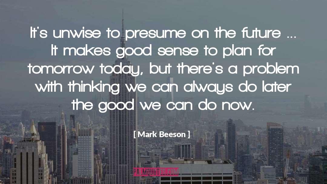 Mark Boyer quotes by Mark Beeson