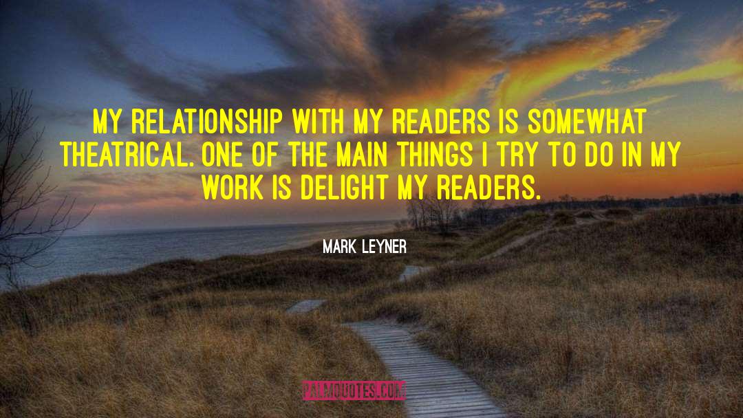 Mark Leyner quotes by Mark Leyner