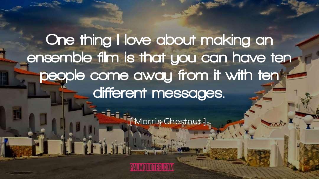Mark Morris quotes by Morris Chestnut