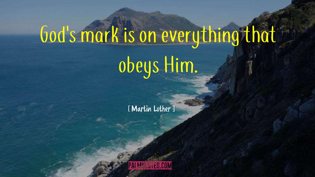 Mark Simpson quotes by Martin Luther