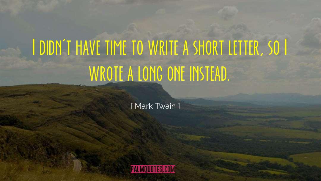 Mark That quotes by Mark Twain