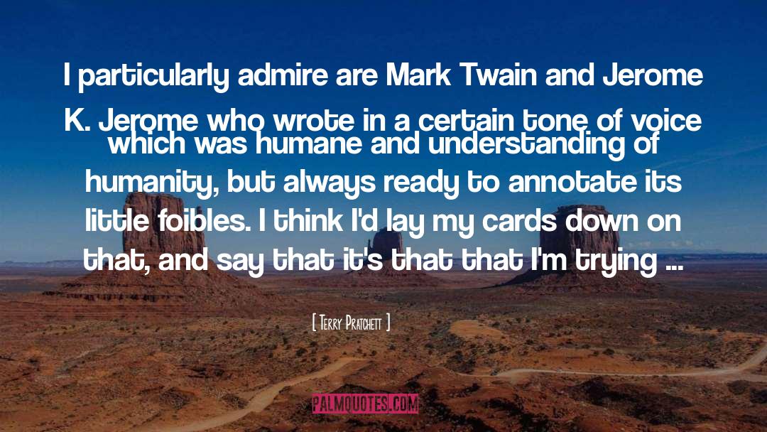 Mark Twain quotes by Terry Pratchett