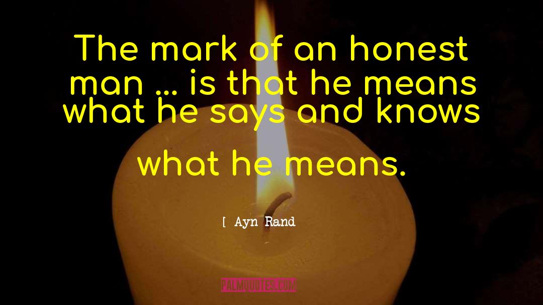 Mark Wilkins quotes by Ayn Rand
