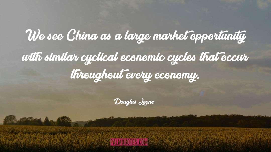 Market Economy As A Threat quotes by Douglas Leone