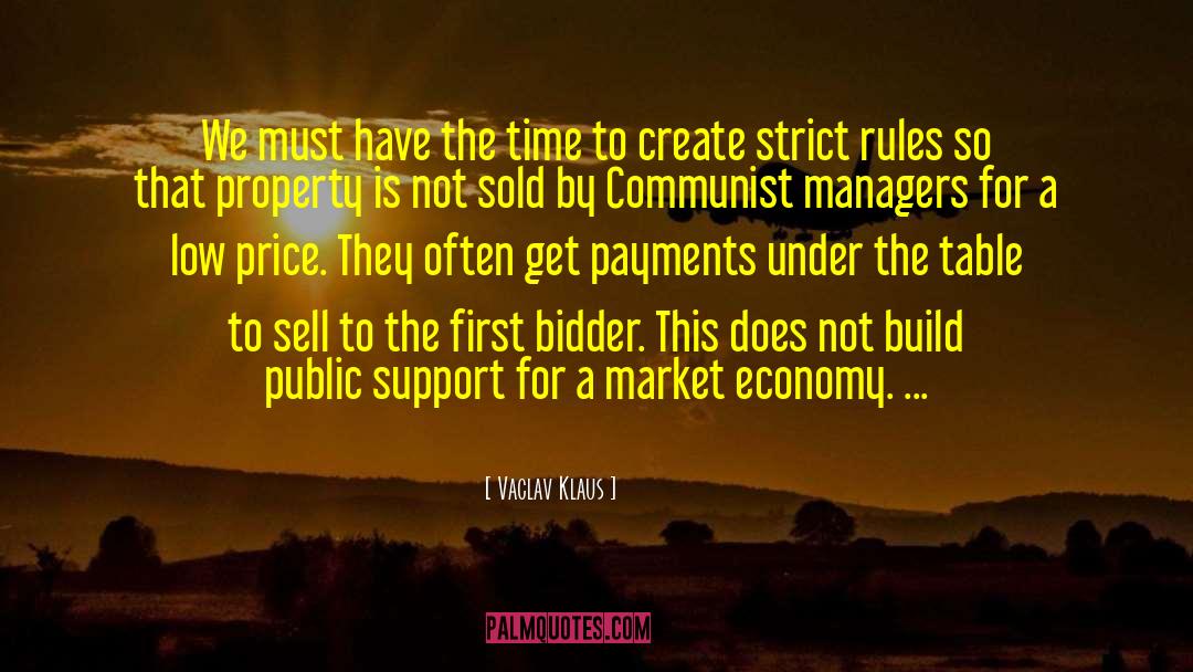 Market Economy quotes by Vaclav Klaus