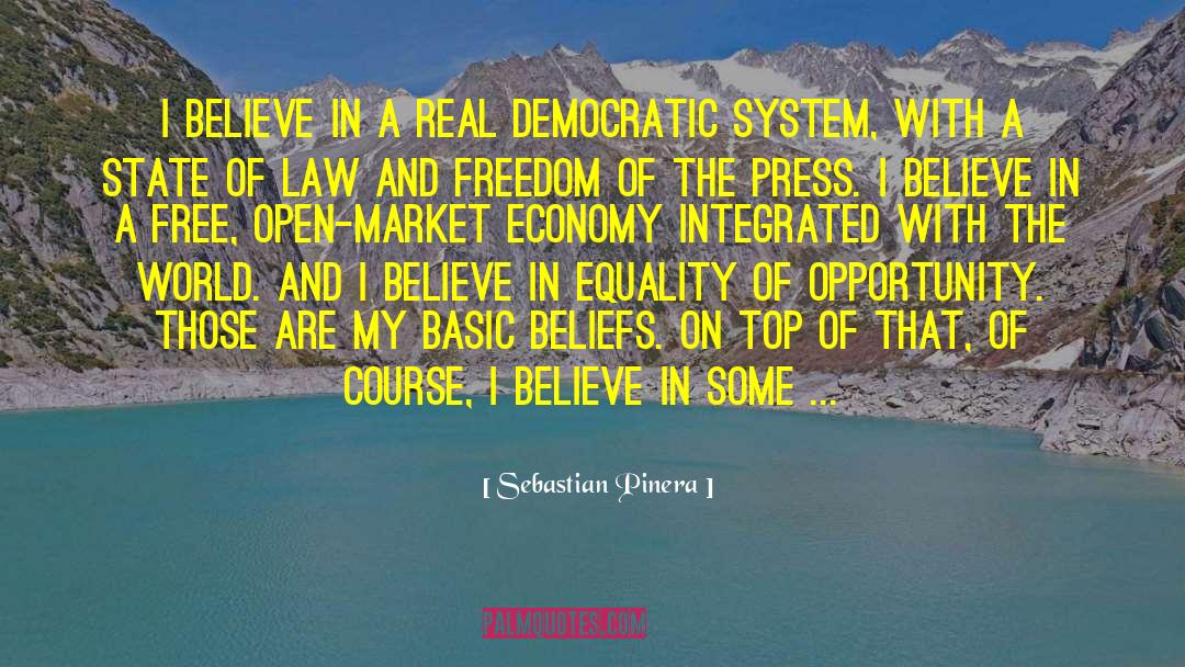 Market Economy quotes by Sebastian Pinera