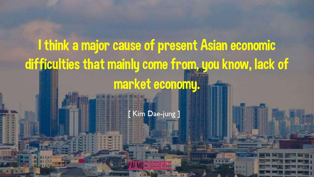 Market Economy quotes by Kim Dae-jung