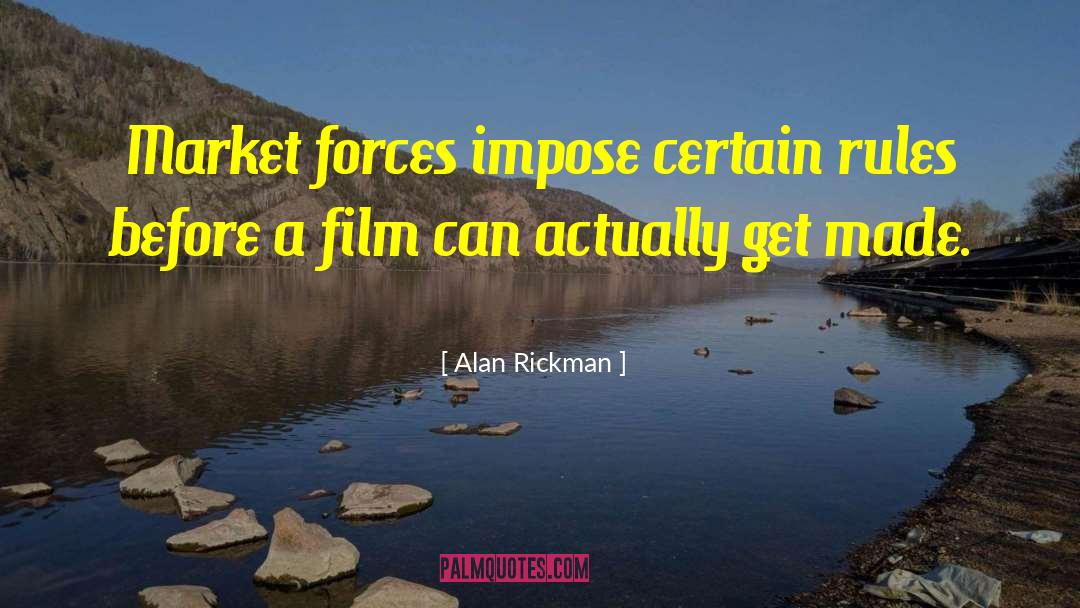 Market Forces quotes by Alan Rickman