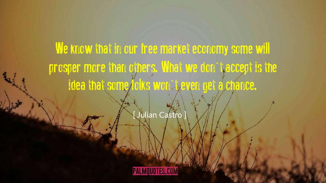 Market Index quotes by Julian Castro