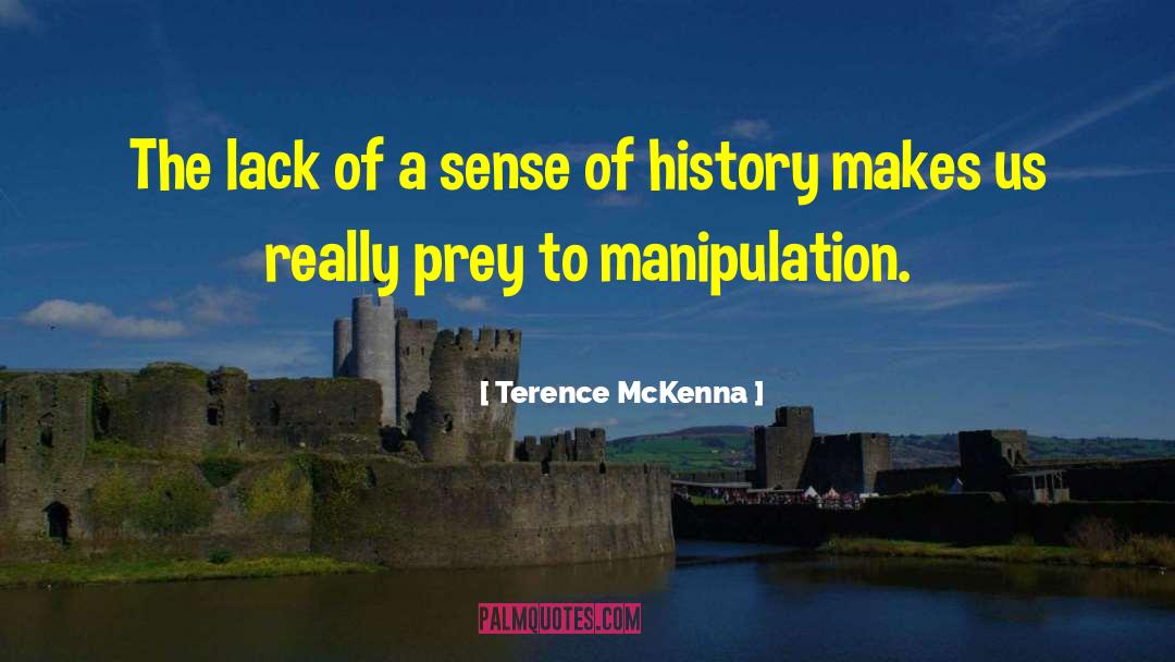 Market Manipulation quotes by Terence McKenna