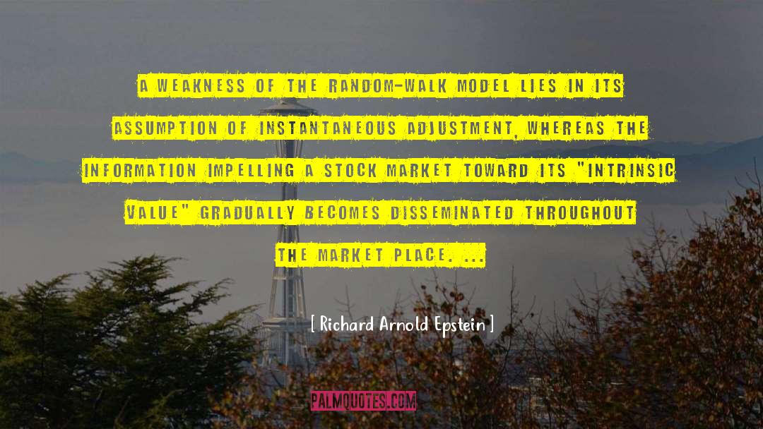 Market Place quotes by Richard Arnold Epstein