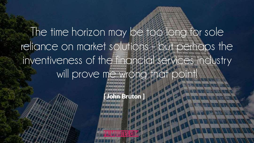 Market quotes by John Bruton