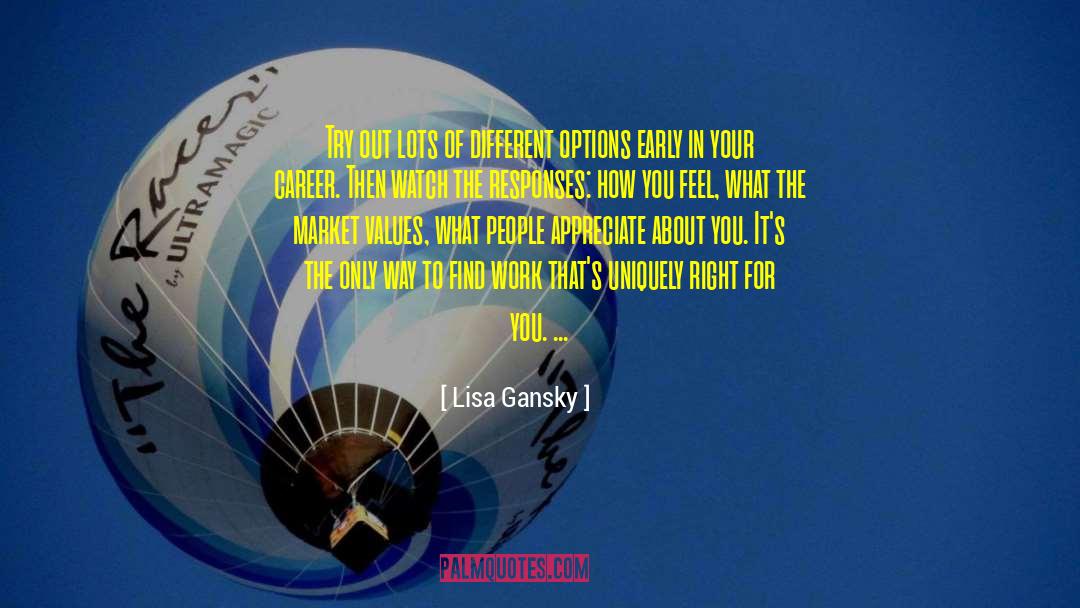 Market Research quotes by Lisa Gansky