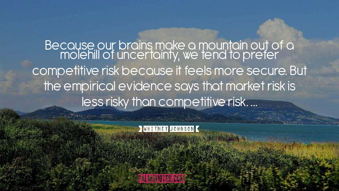 Market Risk quotes by Whitney Johnson