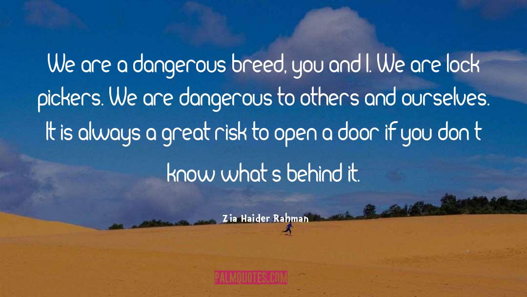 Market Risk quotes by Zia Haider Rahman