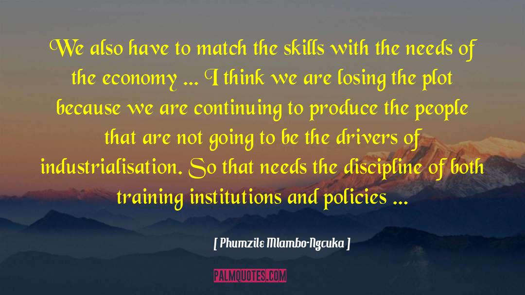 Marketable Skills quotes by Phumzile Mlambo-Ngcuka