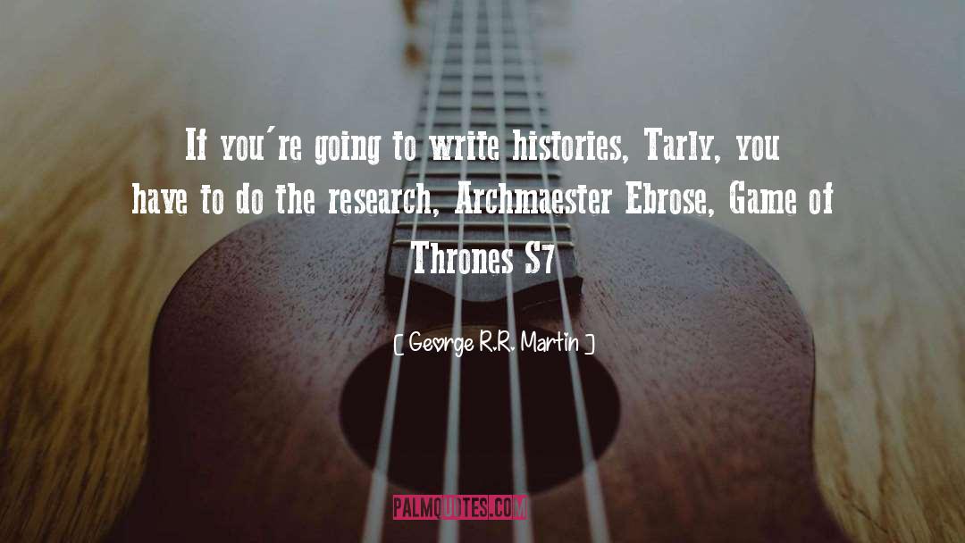 Marketeers Research quotes by George R.R. Martin