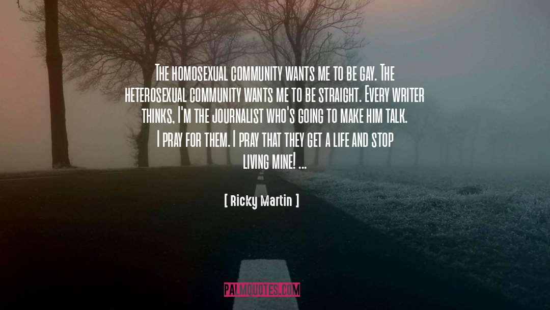 Marketers Community quotes by Ricky Martin