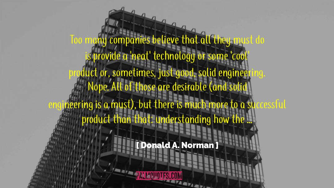 Marketing And Sales quotes by Donald A. Norman