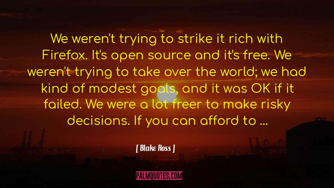 Marketing Consultant quotes by Blake Ross