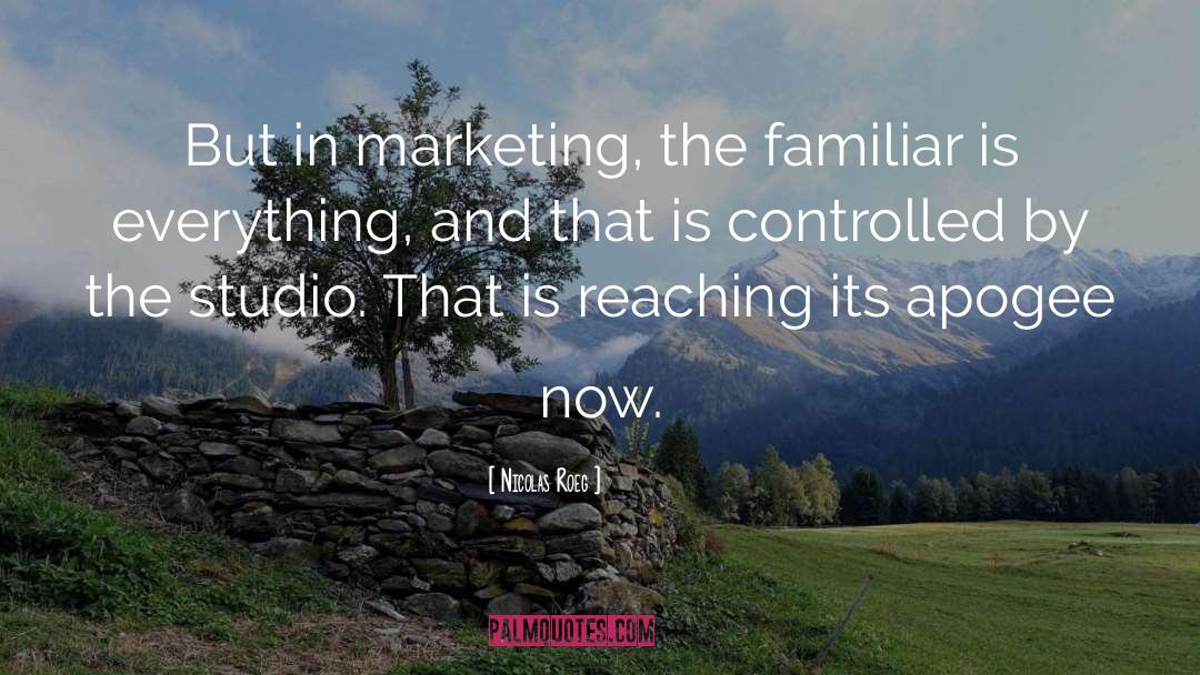 Marketing quotes by Nicolas Roeg