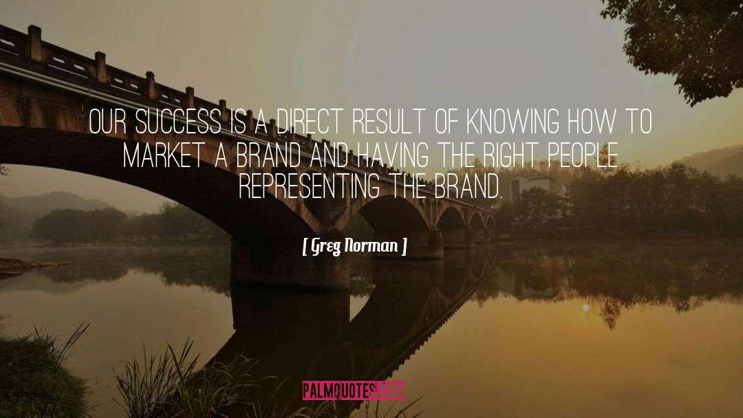 Marketing quotes by Greg Norman
