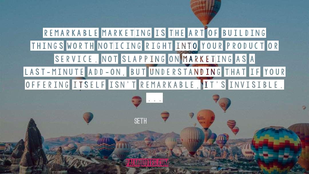 Marketing quotes by Seth