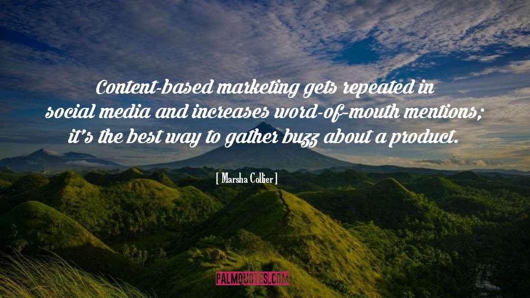 Marketing quotes by Marsha Collier