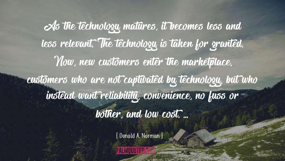 Marketplace quotes by Donald A. Norman