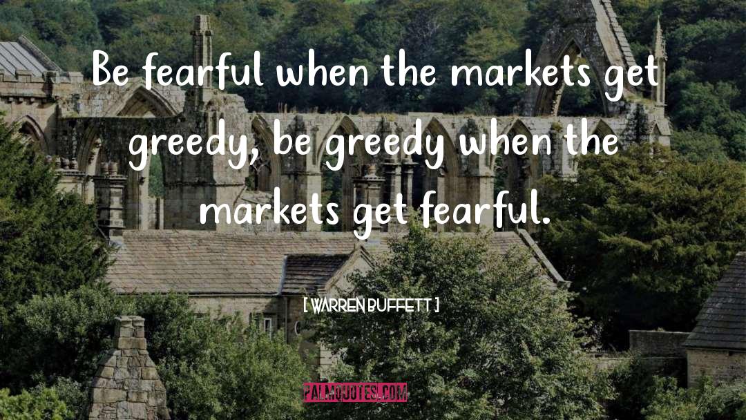 Markets quotes by Warren Buffett