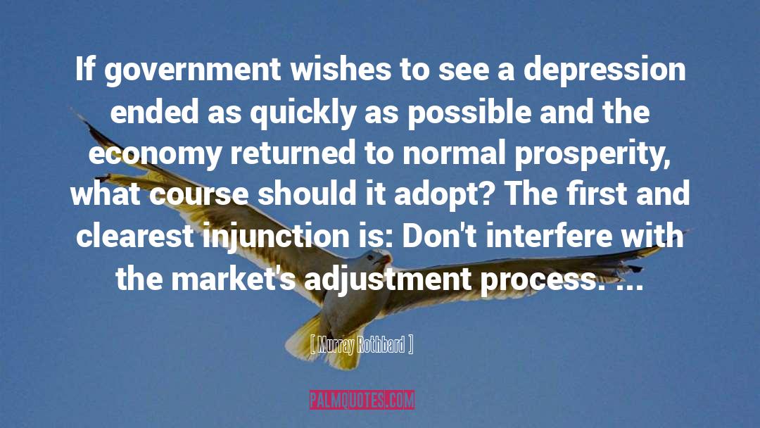 Markets quotes by Murray Rothbard