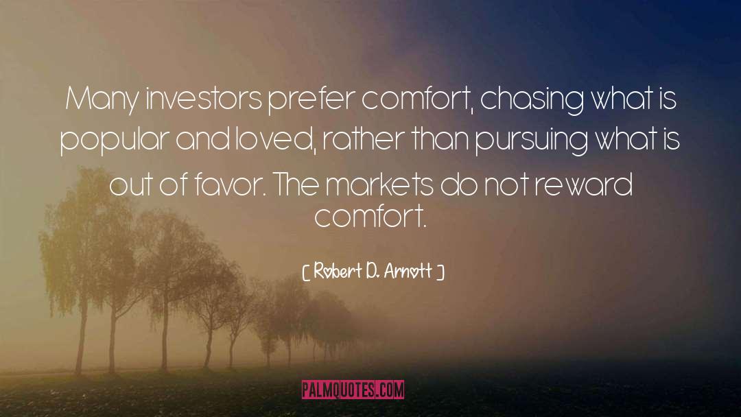 Markets quotes by Robert D. Arnott