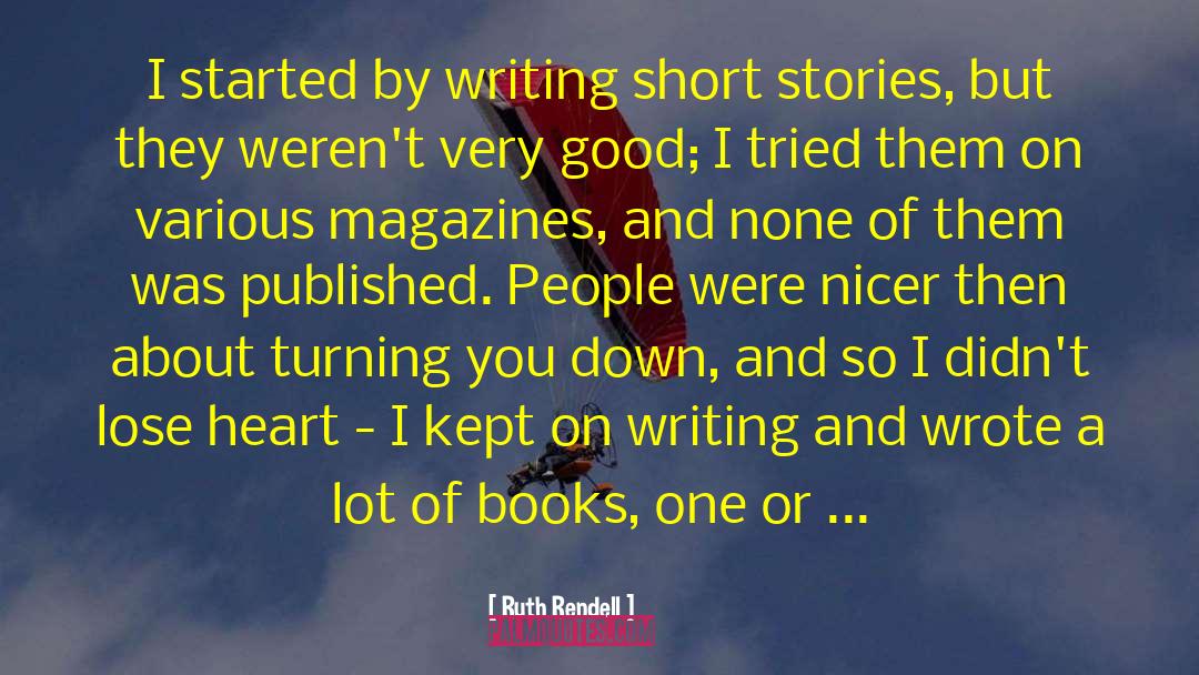 Marking Books quotes by Ruth Rendell