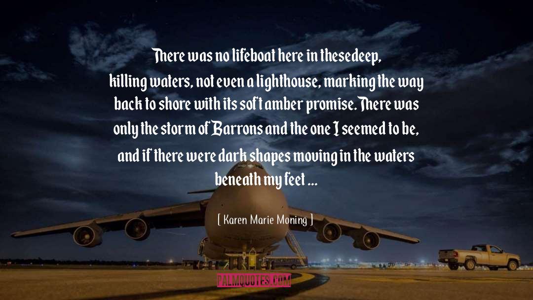 Marking quotes by Karen Marie Moning