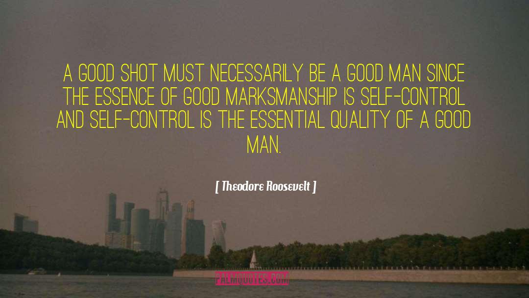 Marksmanship quotes by Theodore Roosevelt