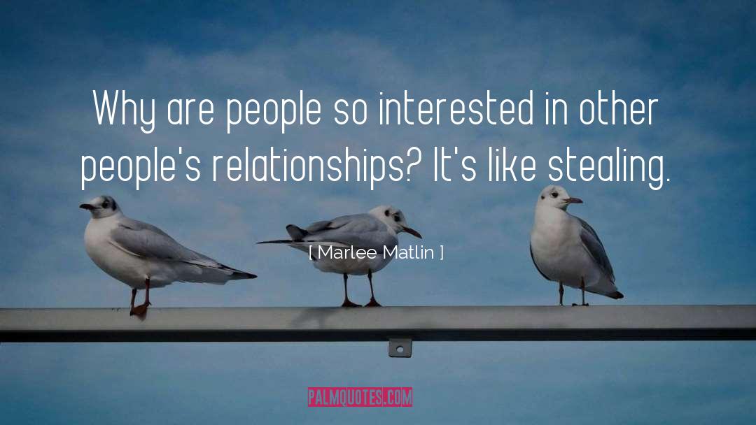 Marlee quotes by Marlee Matlin