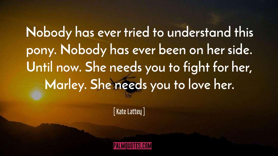 Marley quotes by Kate Lattey