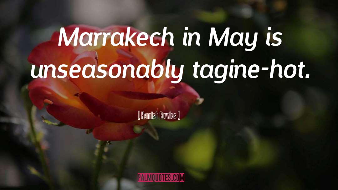 Marrakech quotes by Hamish Bowles