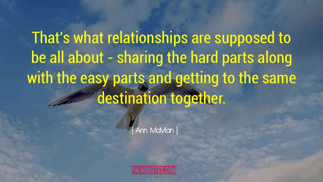 Marriage And Relationships quotes by Ann McMan