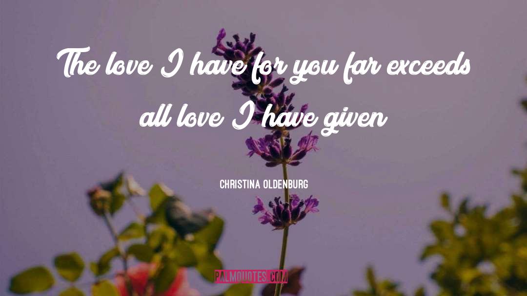 Marriage Bed quotes by Christina Oldenburg