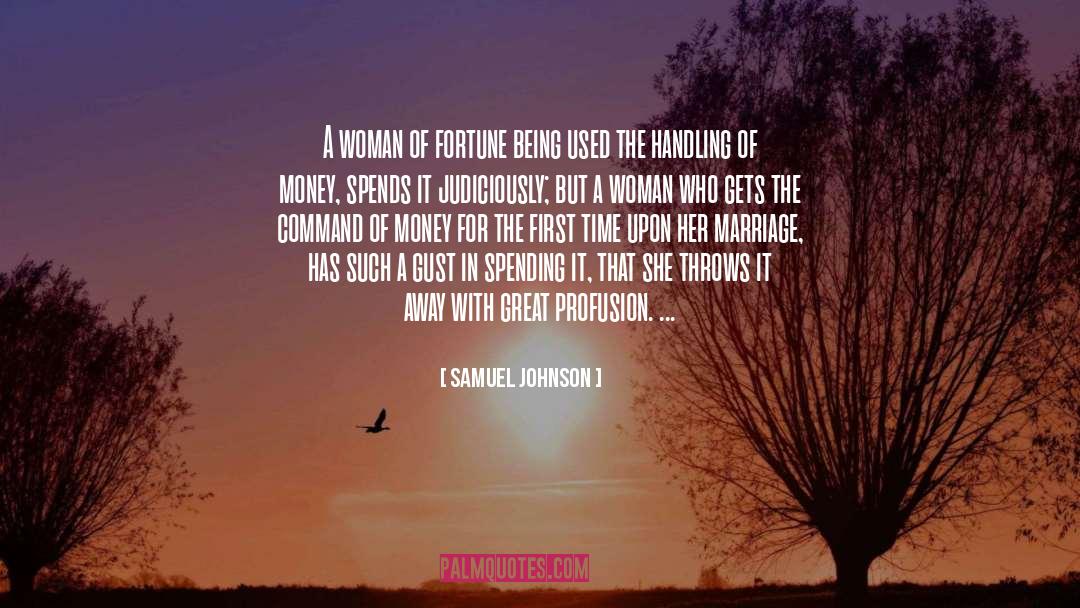 Marriage Contract quotes by Samuel Johnson