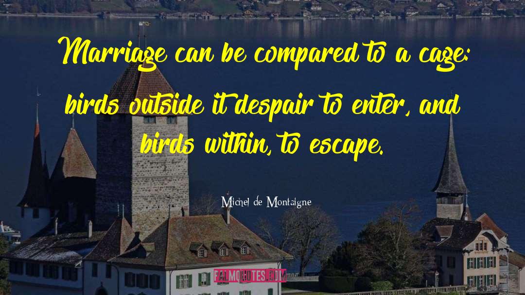 Marriage Contract quotes by Michel De Montaigne