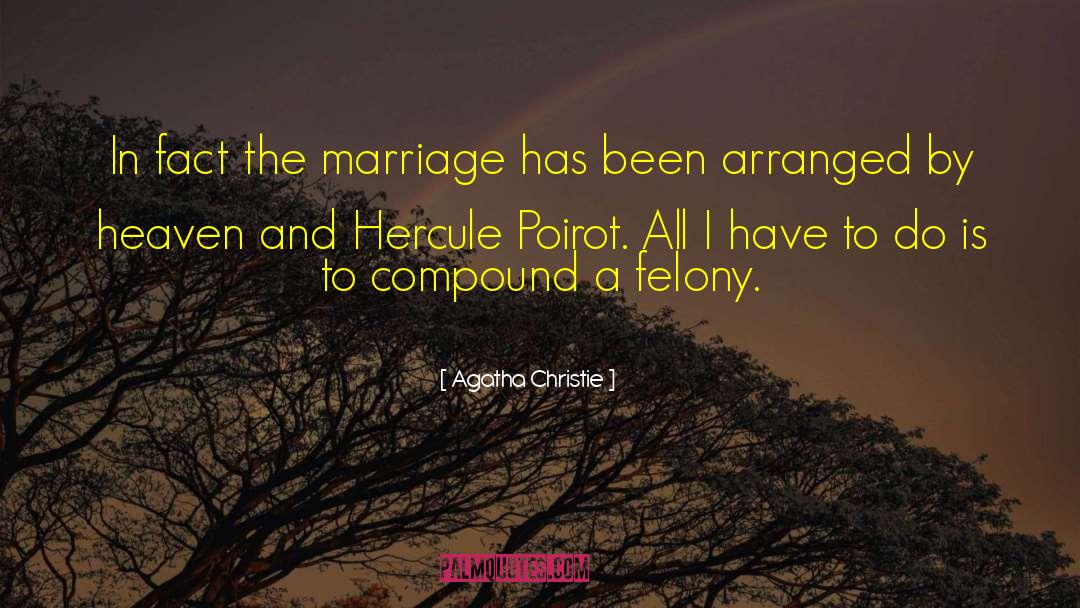 Marriage Contract quotes by Agatha Christie