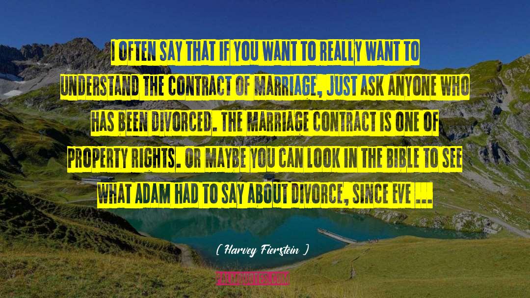 Marriage Contract quotes by Harvey Fierstein